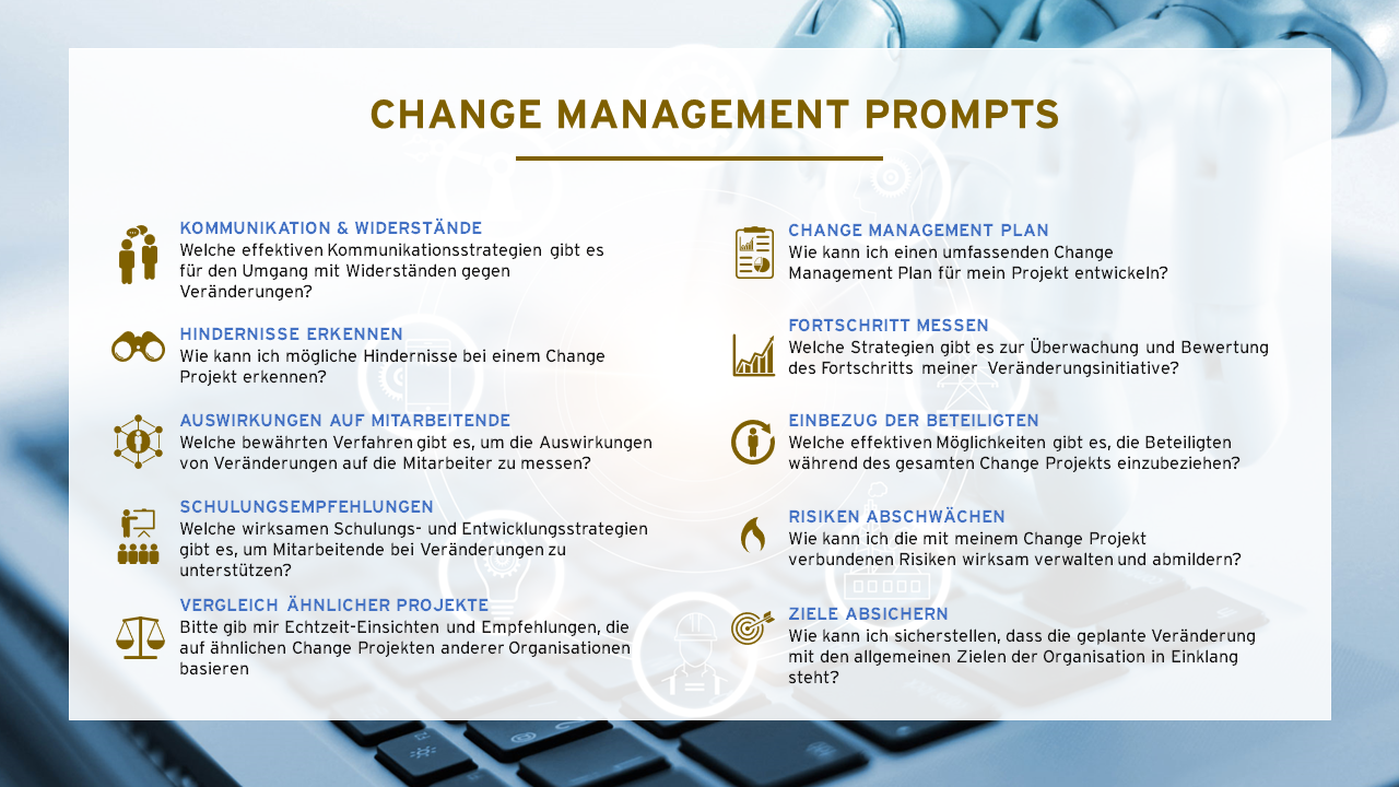 ChatGPT Change Management Prompts