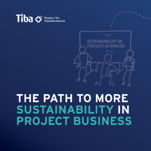 Cover - Publication - The path to more sustainability in project business